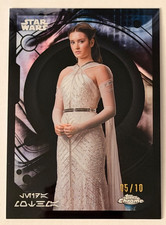 2026 Topps Chrome Star Wars  Leida Mothma /10 Aurebesh #AURE-114 Black Refractor picture