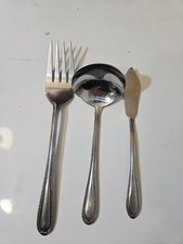 Stanley Roberts CAMEO Rogers Stainless Flatware Fork Gravy Ladle Butter Spreader picture