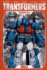 Transformers Deluxe Edition Hardcover Book 02 Direct Market Exclusive Jorge Coro picture