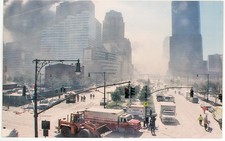 -Original- 9/11 -SEPTEMBER 11, 2001- TYPE 1/I WTC FDNY/NYPD Firefighting Photo picture