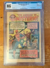 AMAZING SPIDER-MAN #13 1964- CGC (NG) cover- less 1st appearance of Mysterio  picture