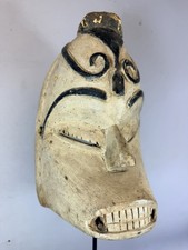 260804 - Antique & Authentic African Igbo Agbogho Mmuo Mask - Nigeria picture