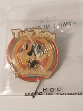 Rare Sealed Tiny Toon Adventures Lapel Pin Buster & Babs Bunny Warner Brothers picture