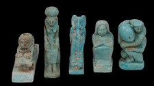 5 RARE ANCIENT EGYPTIAN ANTIQUE  Pharaonic Egyptian Statues (BS) picture