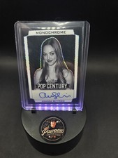 1 OF 1 Black Amanda Seyfried 2026 Leaf Pop Century Monochrome Auto Mean Girls  picture