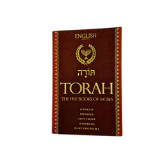 TORAH FIVE BOOKS of MOSES English Edition New 2024 Jewish Bible Scripture picture