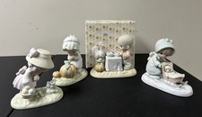 Precious Moments - Lot of 4 - Miscellaneous Holidays - Mint Condition picture