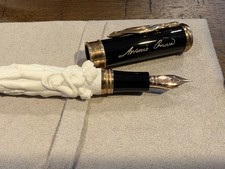 Montegrappa Antonio Canova LE Fountain Pen - 092/260 Bronze 18K Gold Nib NOS (M) picture