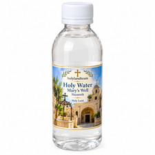 Mary's Well Holy Water Nazareth Israel Virgin Mary Spring Holy Land 250ml picture