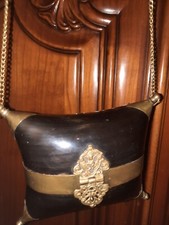 antique theatrical clutch bag made of animal horn from the early 20th century  picture