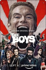 The Boys Tv Drama Show Poster Funny Tin Metal Signs Home Décor 8x12  picture