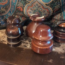 Five Vintage Ceramic Insularors picture