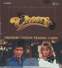 Cheers TV Show Seasons 1-4 Premiere Hobby Edition Card Box 2 Autographs 1 Relic picture