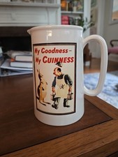 Vintage Guinness Pitcher My Goodness ..My Guinness Official Merchandise EUC RARE picture