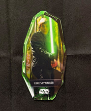 Topps Star Wars Luke Skywalker Kyber Crystal Die-Cut Card KCD-8 Crimp Error  picture