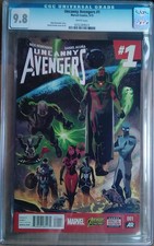 cgc 9.8 Uncanny Avengers #1 2015 picture