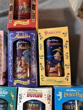 Vintage 1994 Disney Collector Series Tumblers, Complete Set of 8 (original box) picture