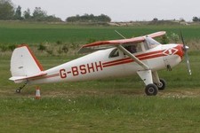 Luscombe Silvaire Monoplane Private Civilian Airplane Mahogany Wood Mode Large picture