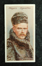 Dr Fridtjof Nansen  J Players & Sons Cigarette Card Polar Exploration Ser. 1915 picture