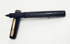 Inkograph #70-200 Brown & Gold Stylographic Fountain Pen - 1940's picture