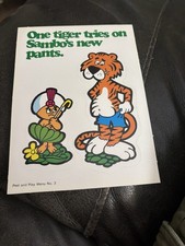 Vintage 1973 Sambo's Restaurant Peel and Play Menu California West Coast Diner picture