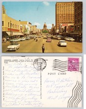 1968 Austin TX Congress Ave State Capitol Chrome Postcard Georgetown Postmark picture