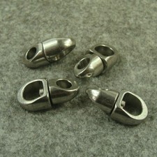4pcs Stainless Steel 8 shaped Swivel eye connector DIY key ring wallet chain use picture