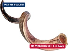 HalleluYAH Original Kosher Half-Polished Kudu Shofar From ISRAEL picture