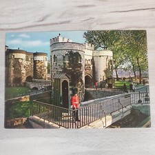 Postcard London Guards Sentry At Tower of Scots on Duty England Continental picture