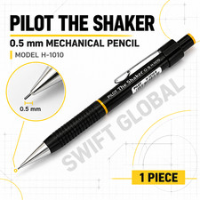 1 Pcs PILOT H-1010 The Shaker 0.5 Black Mechanical Pencil Brand New picture