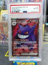 pokemon tcg psa 8 Gengar Ex #193/162 Ultra Rare Temporal Forces MINT picture