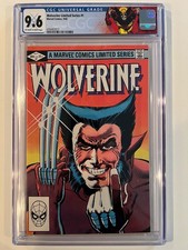 Wolverine Limited Series #1 CGC 9.6 Near Mint+ New Slab & Custom Wolverine Label picture