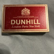 VTG. Collectable Dunhill Match Box Including Matches , London, Paris, New York picture