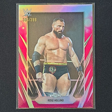 Topps 2022 WWE Topps Chrome Ridge Holland #304 Magenta Refractor 304/399 picture