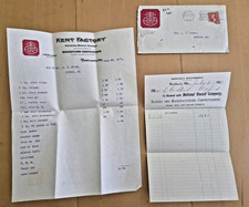 Antique 1902 National Biscuit Co Invoice Lot Nabisco INER-SEAL Ephemera Error picture