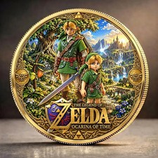 The Legend of Zelda: Ocarina of Time Commemorative Coin - COIN004 picture
