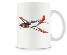 Beechcraft T-34C Turbo Mentor Ceramic Coffee Mug - 15oz. picture