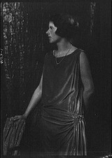 Chicago Illinois Mrs Leverett Thompson 1923 Portrait Photograph Arnold Genthe picture
