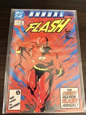 Flash Annual #1 (DC 1987) Pristine Highest Grade NM-MT Beautiful Condition picture