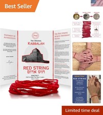The Kabbalah Red String, Handmade and Blessed in the Holy Land, 100% picture