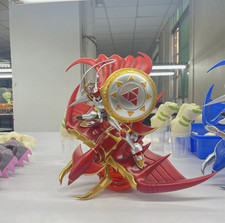 Dukemon & Grani Resin DMX studio Digimon With Led Model 29cm picture