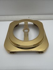 Vintage Solid Brass Lamp Base Stand for  Porcelain Vase / Urn / Lamp 6” picture