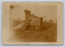 J87/ Bayard Ohio RPPC Postcard c1910 Coal Mine Tipple Lisbon Railroad 1073 picture