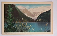 Postcard Lake Louise And Victoria Glacier Banff National Park Lake Louise Canada picture