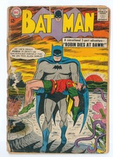 Batman 156  GD-  cover reattached picture