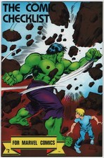 The Comic Checklist for Marvel Comics 1982 Creation HIGH GRADE UNUSED NEW C picture
