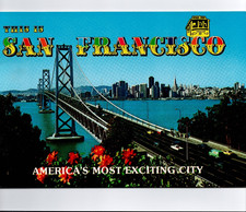 Vtg 1960s This Is San Francisco Living Color Souvenir Booklet Retro MCM Photo picture