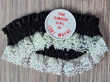 Vintage The Gibson Girl Fort Wayne Garter w Button, Eli Todoran Go Go club picture