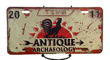 Antique Archaeology Novelty License Plate Tag picture