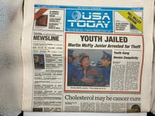 Back to the Future USA Today Special Edition Newspaper - October 22, 2015 picture